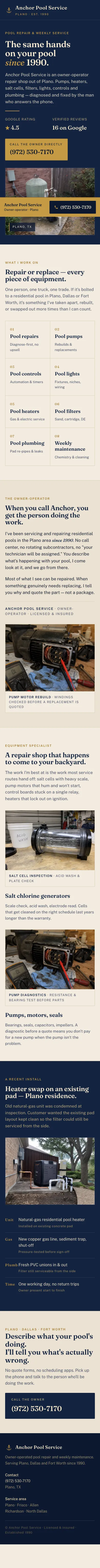 anchor-pool-service calibrated